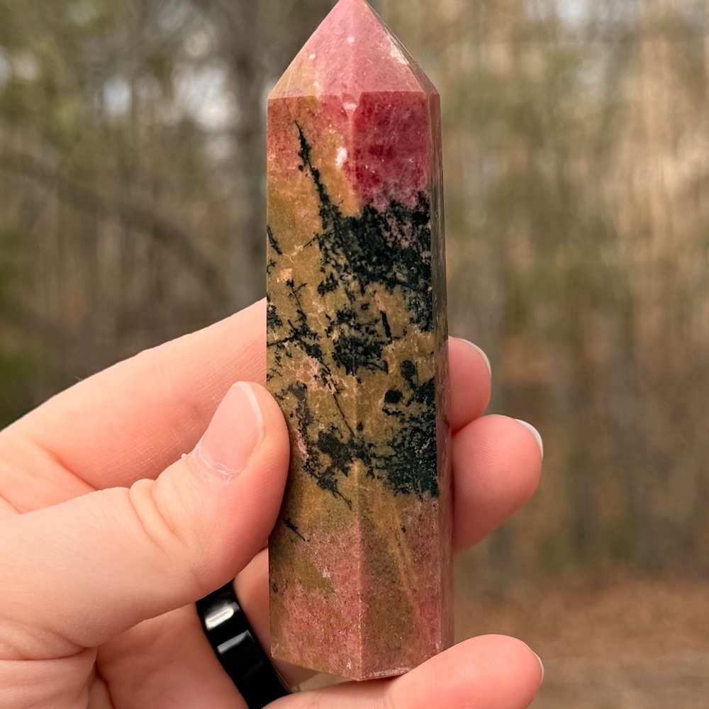 NEW! Rhodonite Tower - Picture 3 of 4
